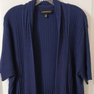 Lane Bryant Navy Blue Cardigan